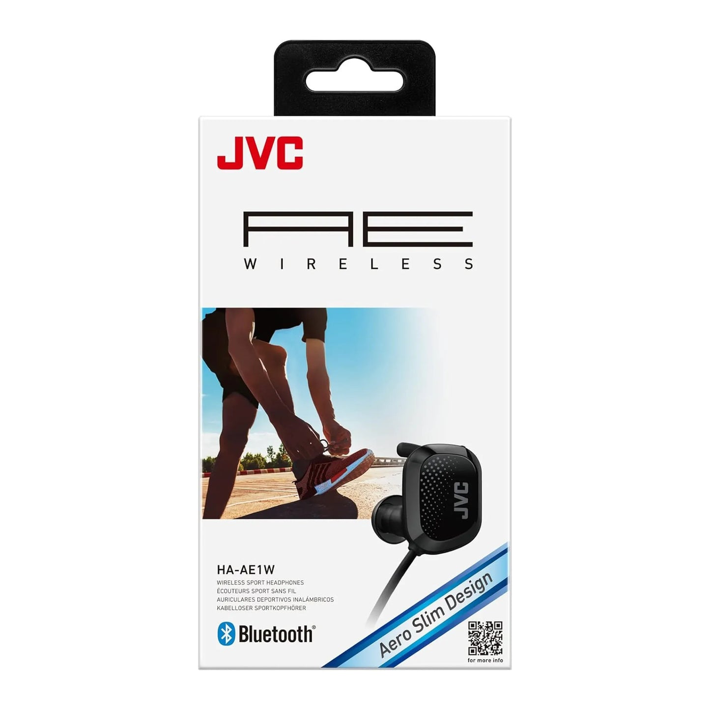 ECOUTEURS JVC HA-AE1W AE Wireless Noir