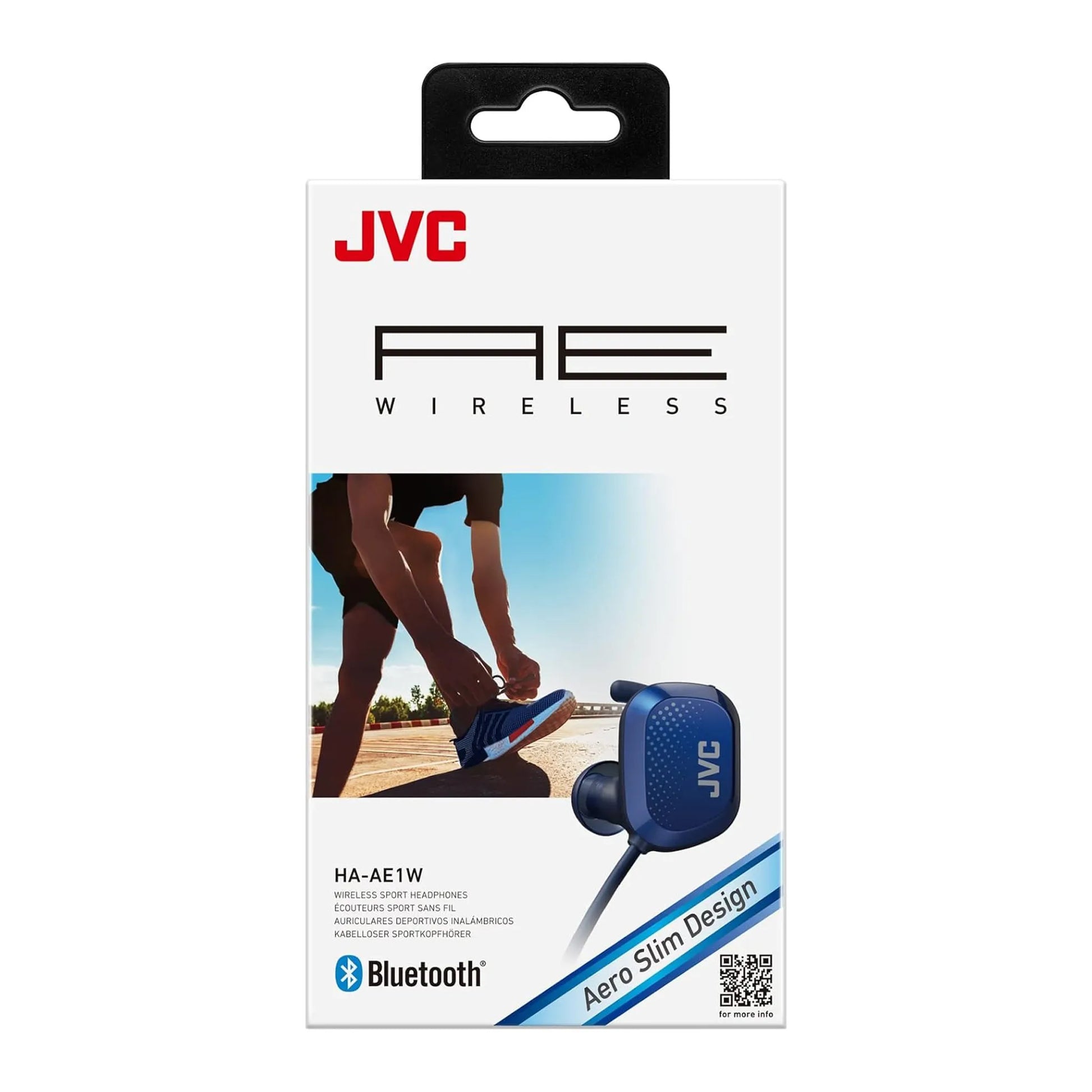 ECOUTEURS JVC HA-AE1W AE Wireless Bleu 2